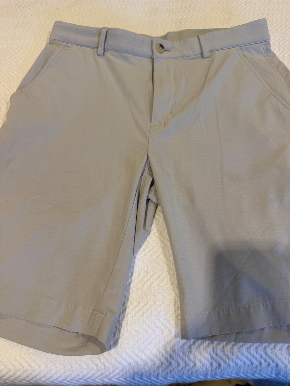 Greg Norman Men's Khaki Casual Shorts